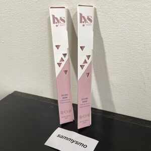 LYS BEAUTY Secure Brow Eyebrow Pencil SOFT BROWN, NIB x2
